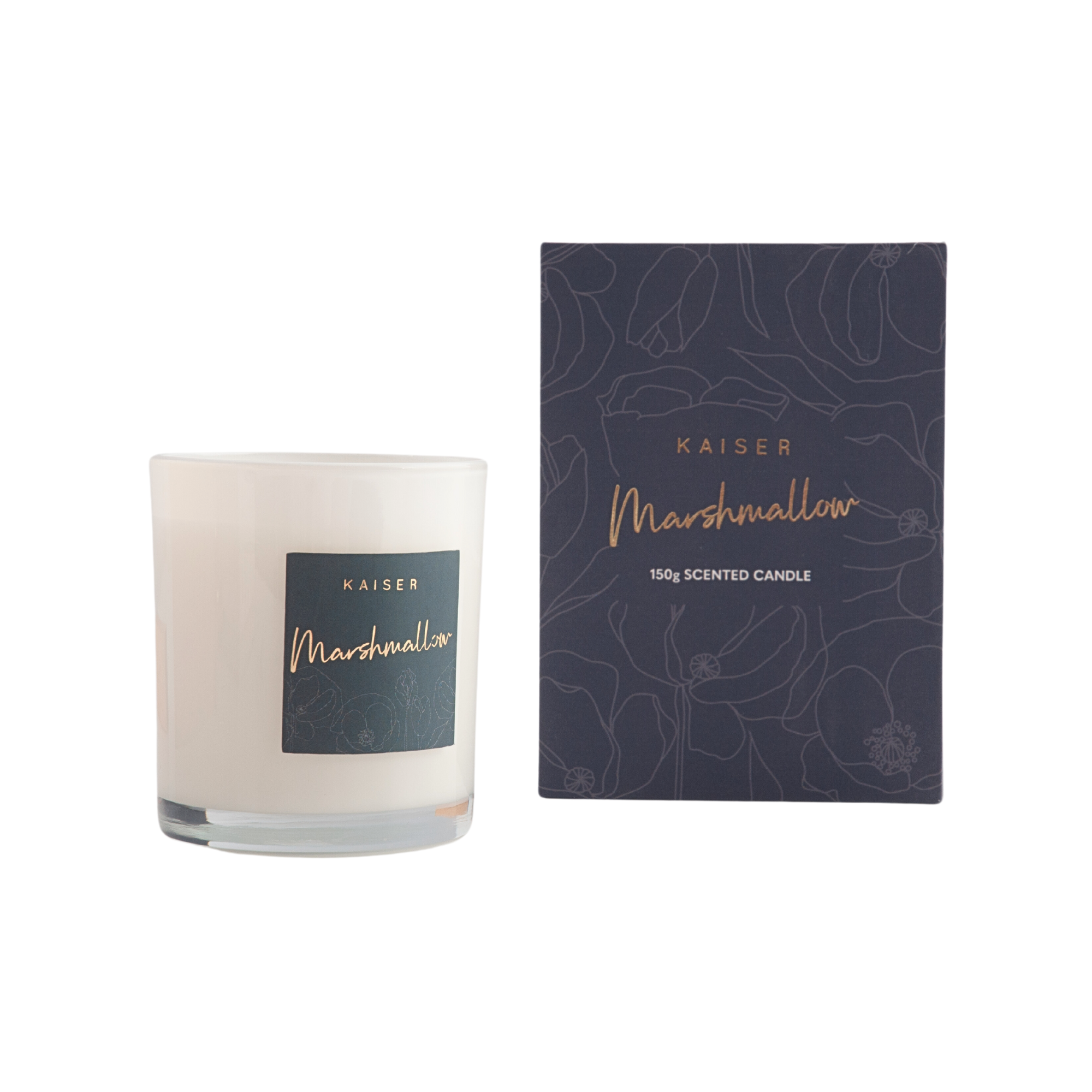 Boxed Candle- Marshmallow
